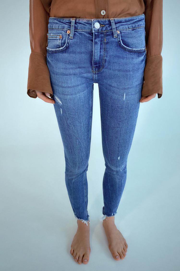 ZARA ZW PREMIUM SKINNY 2024 JEANS BLUE